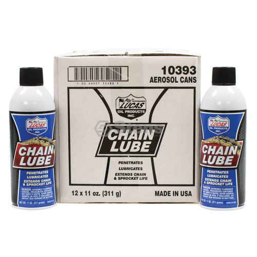 Chain Lube Twelve 11 oz. aerosol cans Part # 051-606