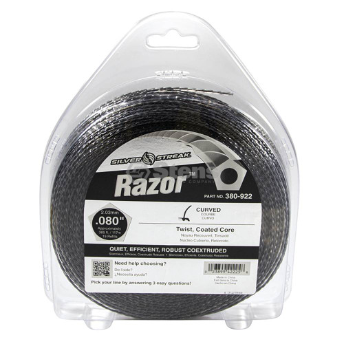 Razor Trimmer Line  .080 1 lb. Donut Part # 380-922