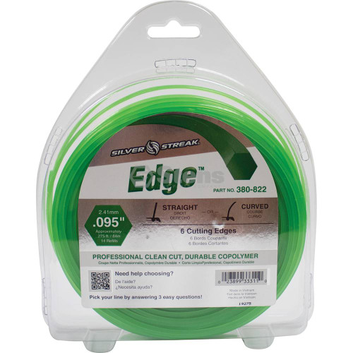 Edge Trimmer Line  .095 1 lb. Donut Part # 380-822