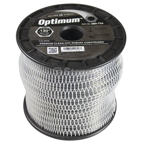 Optimum Trimmer Line .130 3 lb. Spool Part # 380-734