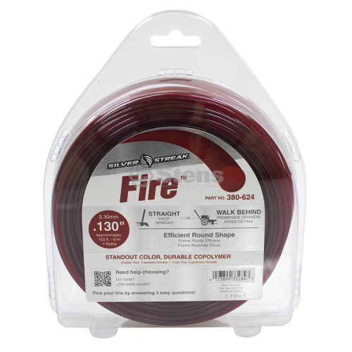 Fire Trimmer Line  .130 1 lb. Donut Part # 380-624