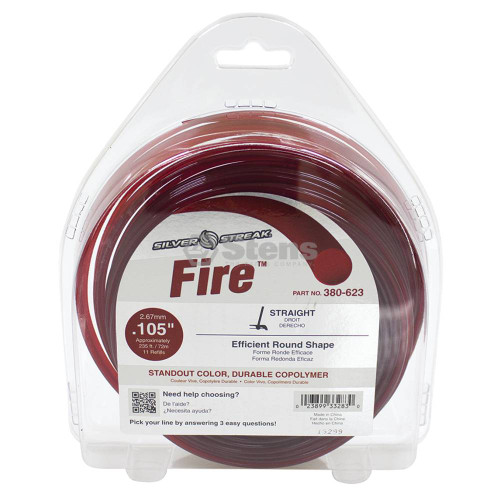 Fire Trimmer Line  .105 1 lb. Donut Part # 380-623