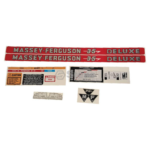 Decal Set For Massey Ferguson DKMF35GD