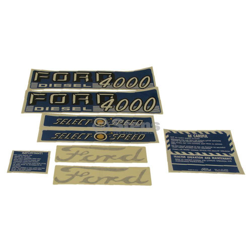 Decal Set For Ford/New Holland DKFD4000D6264SOS
