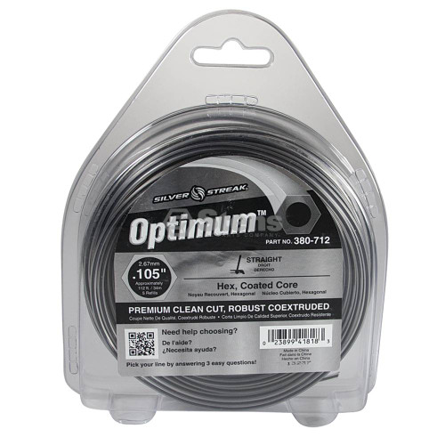 Optimum Trimmer Line .105 1/2 lb. Donut Part # 380-712