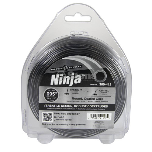 Ninja Trimmer Line  .095 1/2 lb. Donut Part # 380-412
