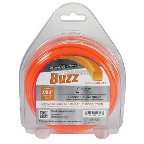 Buzz Trimmer Line  .080 1/2 lb. Donut Part # 380-211