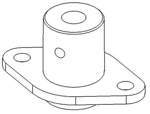 Genuine OEM Ariens Lawn Mower Bushing, Flanged 01522000