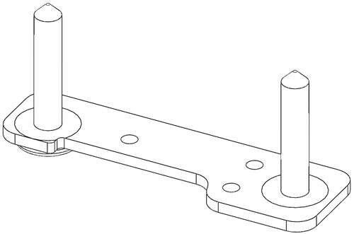 Genuine OEM Ariens Sno-Thro & Mower Strap, Engine Bolt 00188400