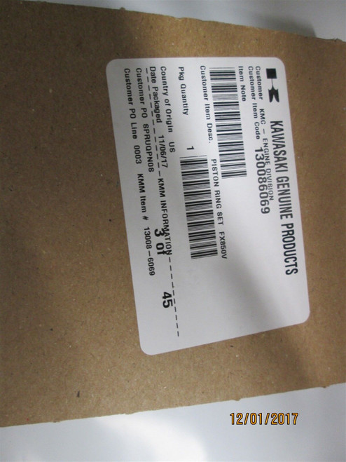 Genuine Kawasaki OEM RING-SET-PISTON Part# 13008-6069