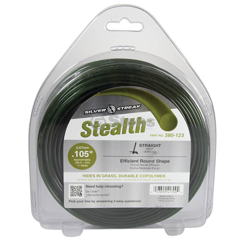 Stealth Trimmer Line  .105 1 lb. Donut Part # 380-123