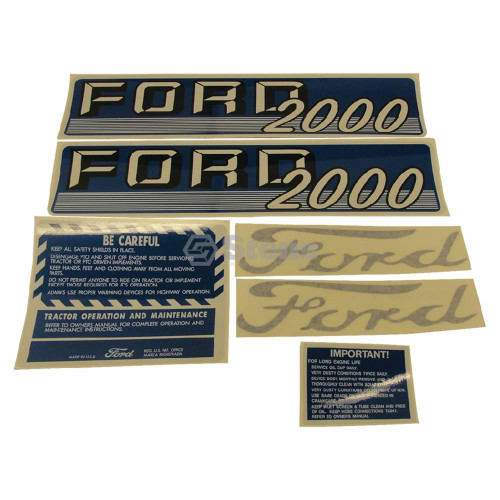 Decal Set For Ford/New Holland DKFD2000G6264