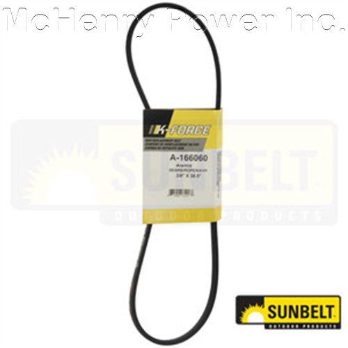 Genuine OEM AIP Replacement PIX Belt for SEARS/ROPER/AYP A-166060 166060