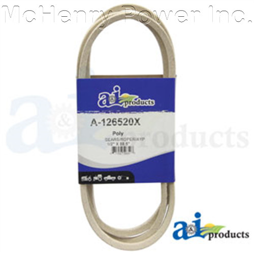 Genuine  AIP Replacement PIX Belt fits SEARS/ROPER/AYP A-126520X 126520X