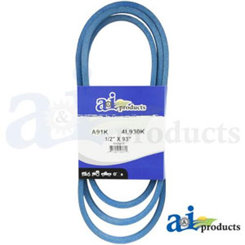 Replacement A&I  A-SECTION ARAMID BLUE BELT for Ground Drive Part# 101342N