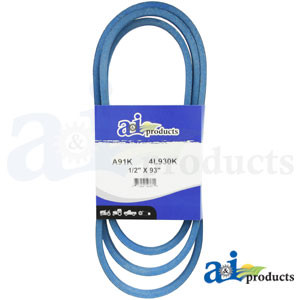 Replacement A&I  A-SECTION ARAMID BLUE BELT for Ground Drive Part# 101342N