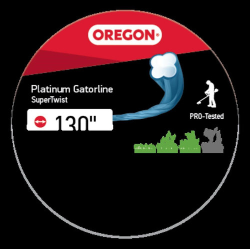 Genuine Oregon  Platinum Gatorline, .130in., 1 Lb Part# 20-107