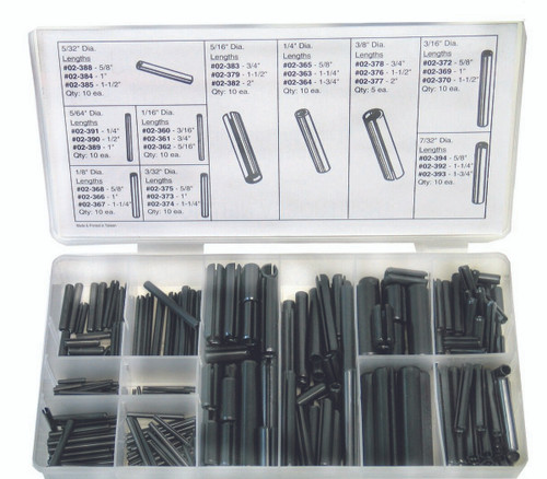 Genuine Oregon Spring Pins/Roll Pins Component Pack, 285 qty Part# 08-375
