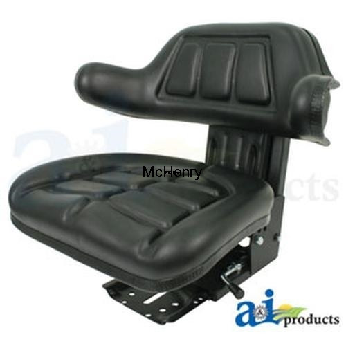 SEAT, TRACTOR BLACK   universal use Part# W333BL