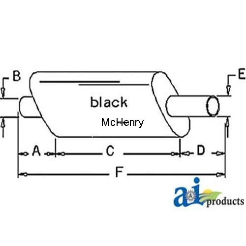 NEW MUFFLER for FORD D9NN5230FA D9NN5230FA
