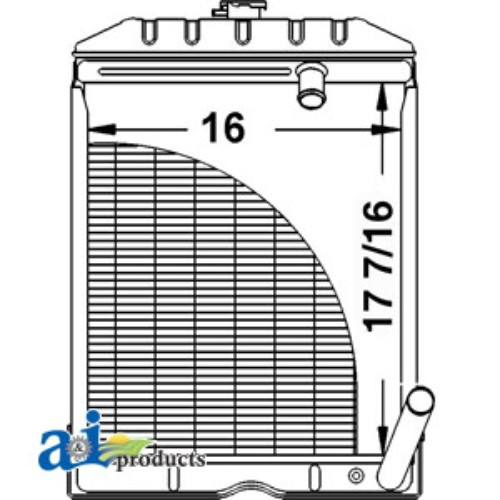 NEW RADIATOR for FORD C5NN8005AB C5NN8005AB