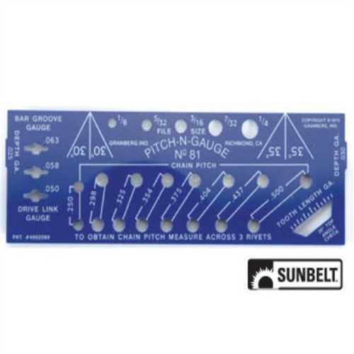 Genuine A&I Products Pitch-N-Gauge Guide, B1SB4248