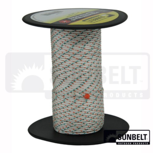 A&I Products 100' Solid Braid Starter Rope, #3 Solid Braid B1A427