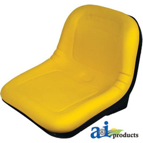 NEW SEAT 15' YELLOW VINYL for John Deere AM133476 AM133476