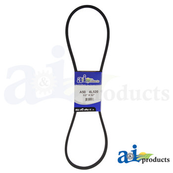 Replacement A&I  A-SECTION BELT 4L520 for Classical V-Belt  1/2 X 52 Part# A50