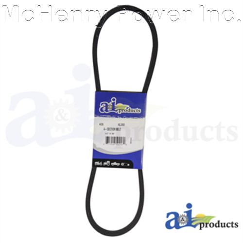 Replacement A&I  A-SECTION BELT 4L380 for Classical V-Belt  1/2 X 38 Part# A36