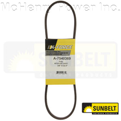 Genuine OEM AIP Replacement PIX Belt for MTD/CUB CADET A-9540369 9540369
