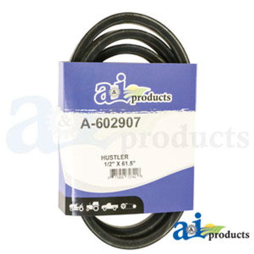 Replacement A&I  HUSTLER BELT for Pump Drive Part# 602907