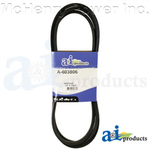 Replacement A&I  HUSTLER BELT for 36" Deck Part# 603806