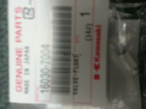 Genuine Kawasaki OEM VALVE-FLOAT Part# 16030-7004
