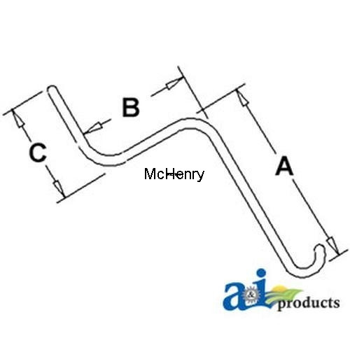 Genuine OEM AIP Replacement PIX Belt for RAKE TOOTH A-608754 608754