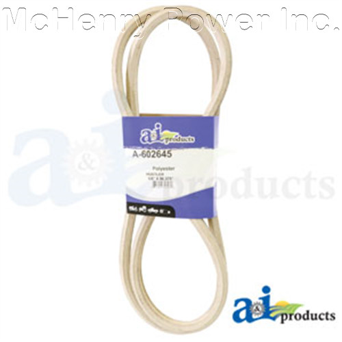Replacement A&I  HUSTLER BELT for Deck 60" Rear Discharge RH Part# 602645