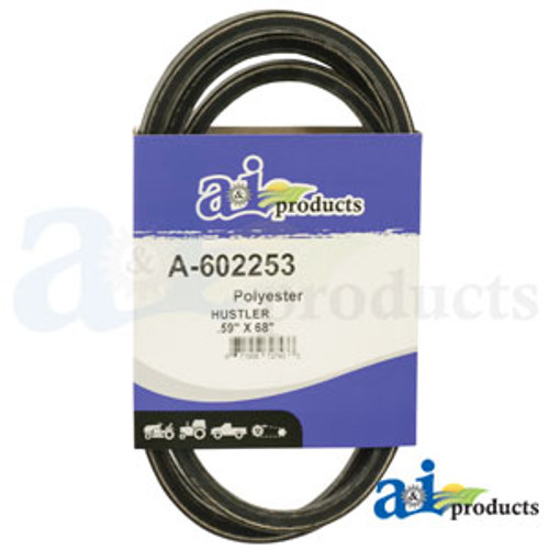 Replacement A&I  HUSTLER BELT for Pump Drive Part# 602253