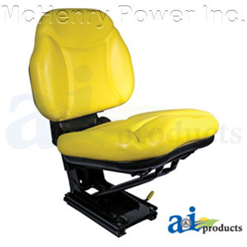 NEW SEAT ASSEMBLY. YELLOW for John Deere 5000SC 5000SC