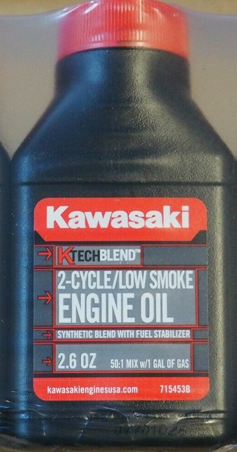 Genuine Kawasaki OEM OIL KTECH 2 CYCLE 2.6 oz Part# 99969-6082C