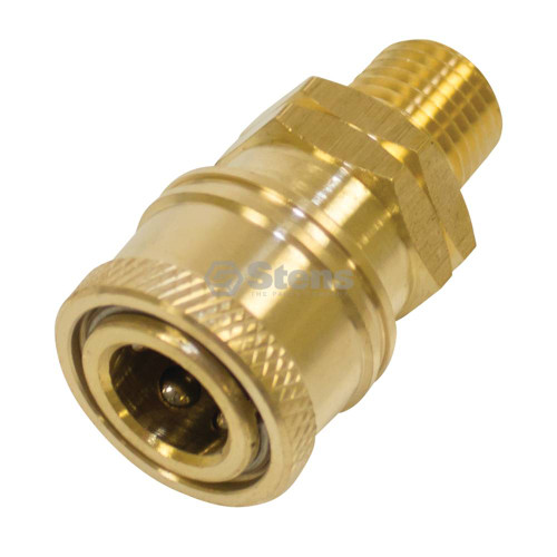 Quick Coupler Socket replaces 1/4"" Male Brass Part # 758-910