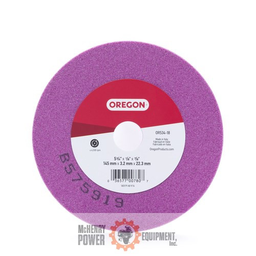 Genuine Oregon GRINDING WHEEL (1/8 ) CARDED  OR534-18A