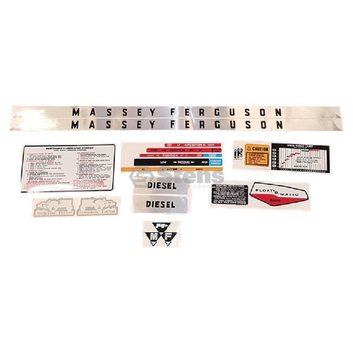 Decal Set For Massey Ferguson DKMF175D