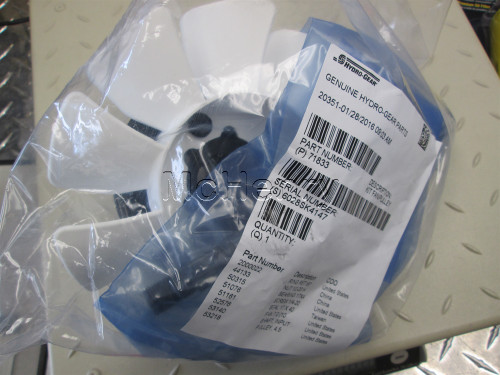 Genuine OEM Hydro-Gear KIT FAN/PULLEY & SHAFT  Part# 71833