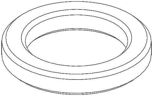 Genuine OEM Ariens Walk-Behind Mower Spacer .75 x .515 x .12 05501103