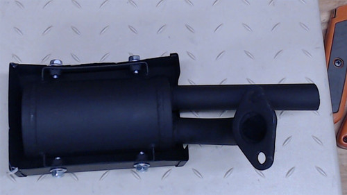 AYP Sears Husqvarna Jonsered OEM MUFFLER ASSEMBLY WITH BRACKET part# 593989401