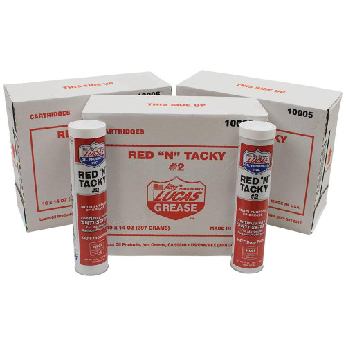 Red "N" Tacky Grease For Thirty 14 oz. tubes