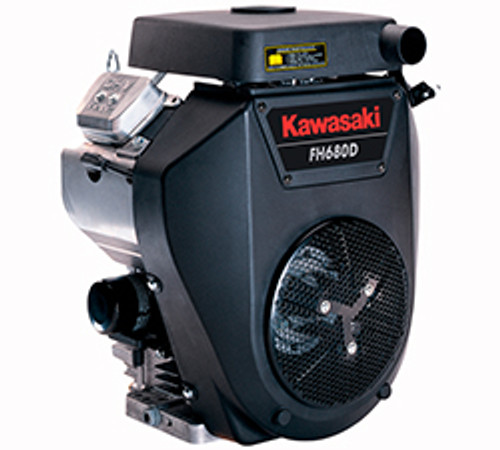 Kawasaki Engine 680CC HORIZONTAL Model and Spec# FH680D-JS01S