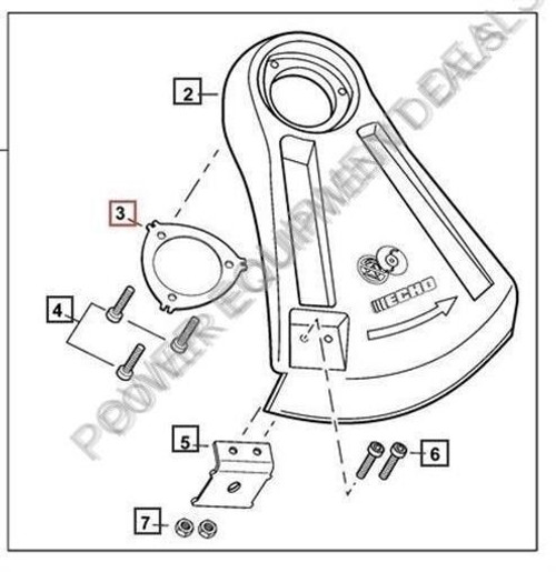 Genuine Echo / Shindaiwa SHIELD ASY W/LABEL 9900440931 Part# P021047400