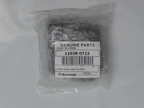 Genuine Kawasaki CASE-ASSY-AIR FILTER Part# 11038-0722 Genuine Kawasaki CASE-ASSY-AIR FILTER Part# 11038-0722