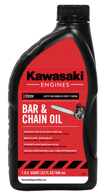 Genuine Kawasaki BAR & CHAIN 1 QT OIL  Part # 99969-6505C